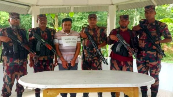 সিলেট সীমান্তে ভারতীয় নাগরিককে গ্রেফতার