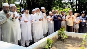 শহীদ সাংবাদিক তুরাবের কবর জিয়ারত করলেন বিরোধী দলীয় নেতা